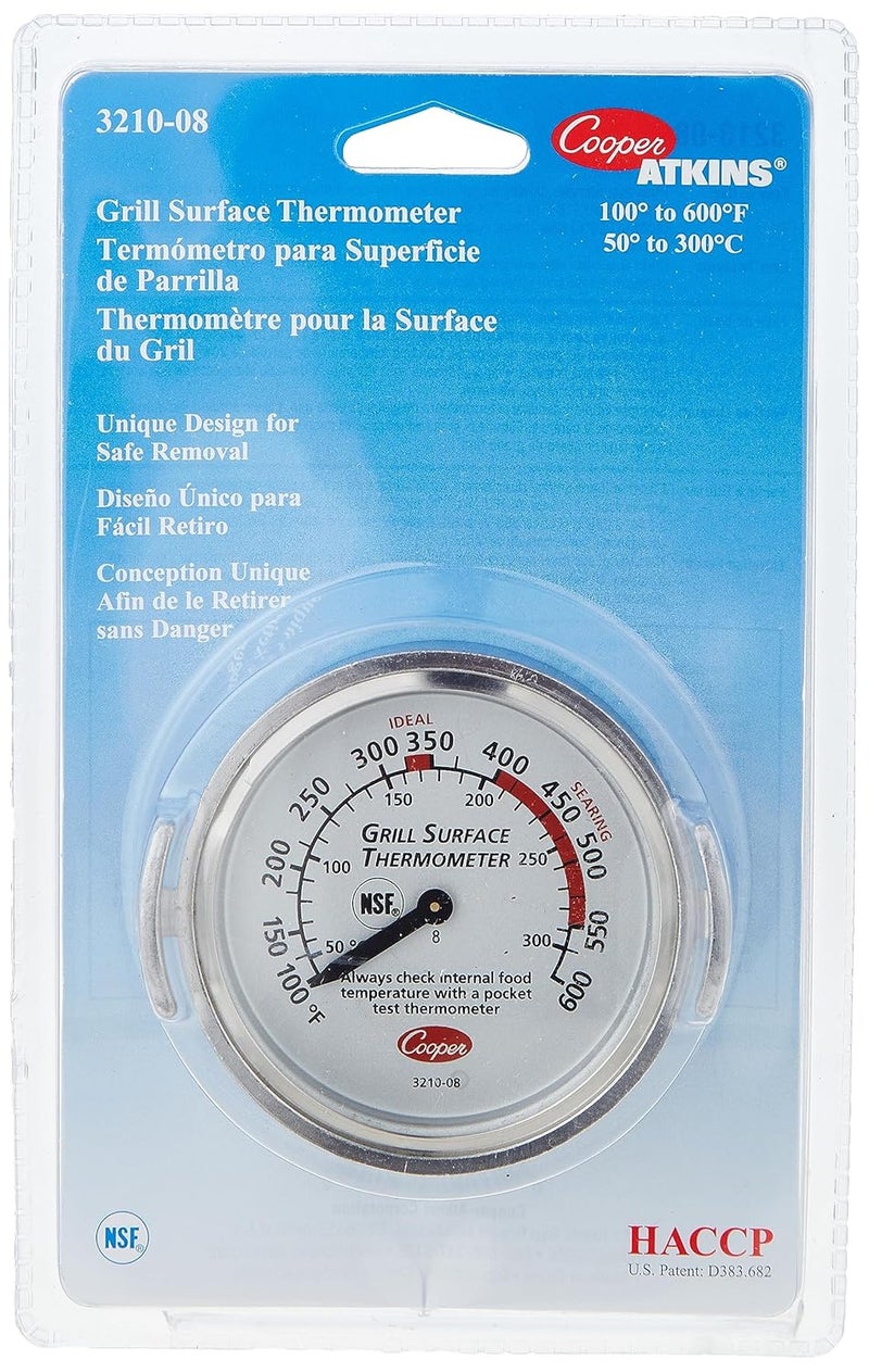 Cooper-Atkins 3210-08-1-E Grill and Griddle Surface Thermometer - Image 3